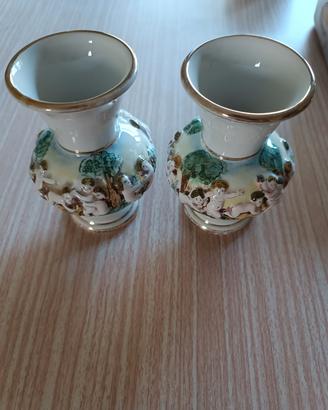 Coppia vasi Capodimonte
