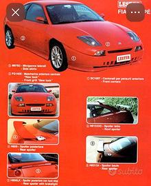 kit aerodinamico per fiat coupè 