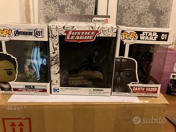 Funko Pop Hulk Darth Vader Schleich Catwoman