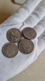 MONETE cent. di Vittorio Emanuele lll+ omaggi