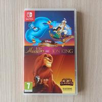 2 in 1 Aladdin and Lion King per Nintendo switch