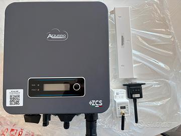 Inverter ZCS 3KW, antenna, energy meter e staffa