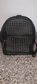 Zainetto / borsa con borchie nero