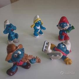 pupazzetti dei puffi