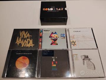  cofanetto cd dvd  box Coldplay The Collection