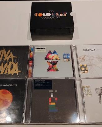  cofanetto cd dvd  box Coldplay The Collection