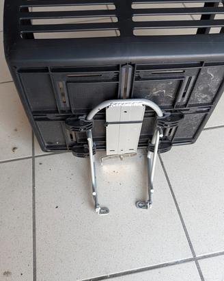 thule cestino bici con portapacchi 