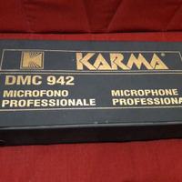 MICROFONO PROFESSIONALE  KARMA  NUOVO 50 EURO