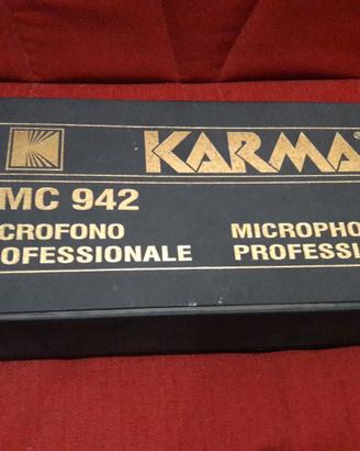 MICROFONO PROFESSIONALE  KARMA  NUOVO 50 EURO