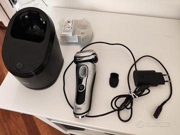 braun rasoio serie 9 base ricarica e pulizia