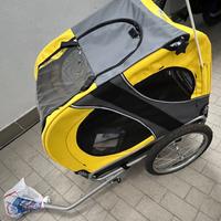 Rimorchio bicicletta per animali