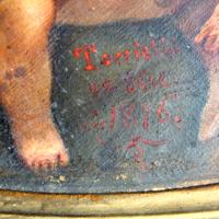 Quadro a soggetto religioso del 1876