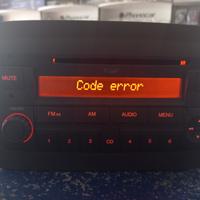 Autoradio fiat panda