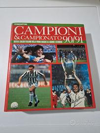 Album figurine deagostini 90/91 autografato