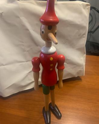 Burattino legno Pinocchio