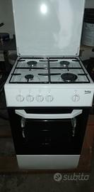 Cucina a Gas Nuova Beko CSG42001FW