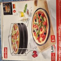 set teglie pizza con supporto