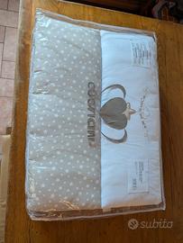 Corredo+ paracolpi lettino bambino Cuoricini Mio