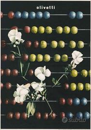 Poster Giovanni Pintori per Olivetti- "Abaco"