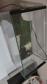 acquario per tartarughe e pompa 