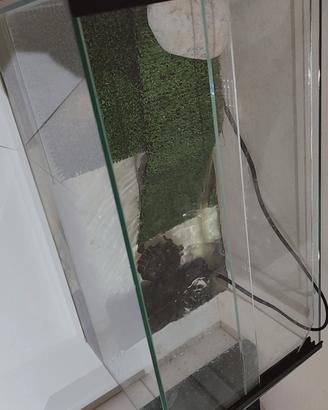 acquario per tartarughe e pompa 