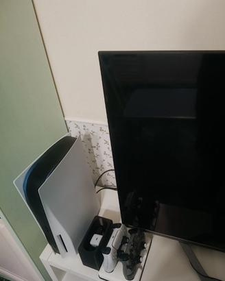 PS5 Disco + 2 Controller (Camo) + Horizon