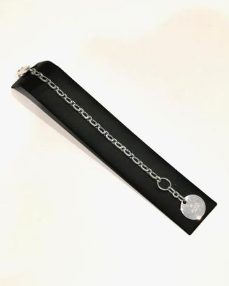 Bracciale unisex Gucci Trademark con charm argento