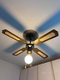 Lampadario con Ventola
