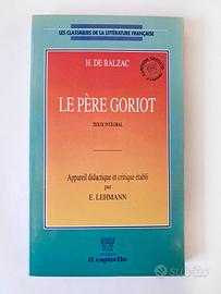Le Père Goriot, Balzac, Libro Studio Analisi