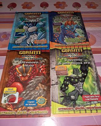 lotto 4 libri Gormiti Final Evolution 2008