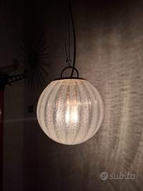 lampadario anni 70 in murano.