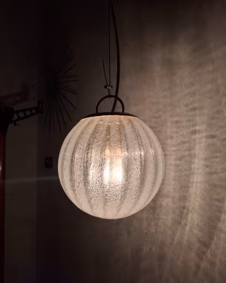lampadario anni 70 in murano.
