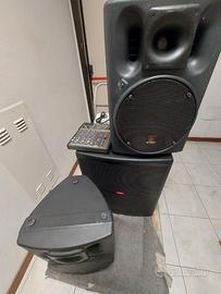IMPIANTO AUDIO PROFESSIONALE COMPLETO