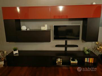 Parete, tavolo e sedie CALLIGARIS 