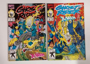 Ghost Rider vol 3 # 26 & # 27 and X-Men - Jim Lee