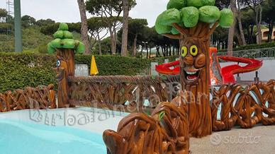 Scenografie per Parchi Tematici e Aree Gioco Bimbi