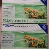 2 cartucce toner inchiostro stampante