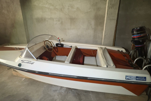 Motoscafo 4 posti, motore Mercury 20 CV