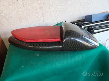 SELLA VESPA 50 SPECIAL RECING FIBRA DI CARBONIO