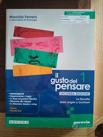 libro di testo di filosofia: Il gusto del pensare