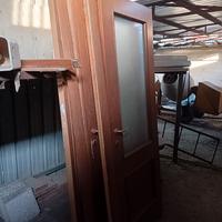 2 porte in legno 89x125 sx