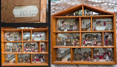 quadro stile Holly hobbie anni 70,si spedizione 
