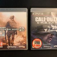 Call of Duty Modern Warfare 2 e Ghosts - PS3 ITA