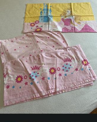 2 set lenzuola singolo Caleffy Princess