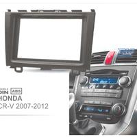 CORNICE NERA PER AUTORADIO 2-DIN PER HONDA CR-V 07