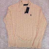 Maglione Polo Ralph Lauren Mezzo Zip a Trecce