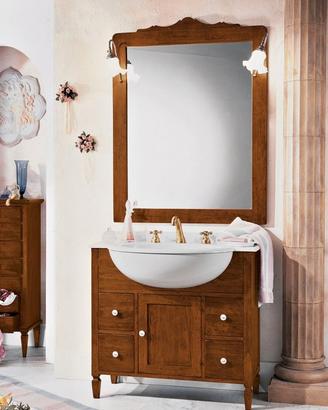 Mobile bagno con specchiera