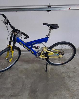 bicicletta mtb olympia full suspension