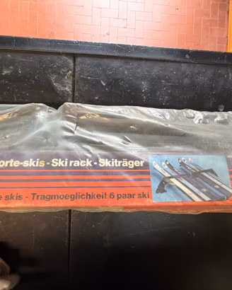 Portasci D'Epoca Fiat Uno Madige Compact 6 Paia