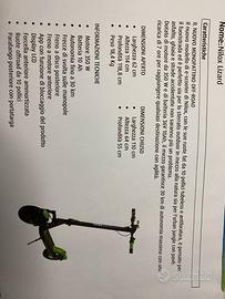 Nuovo nuovonuovomodello di e-scooter di Nilo X